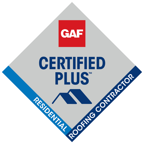 GAF Certified Plus Residential Roofing Contractor
